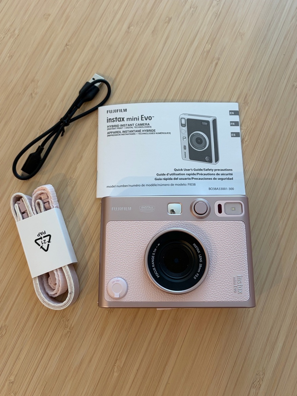 Fujifilm instax mini EVO Pink